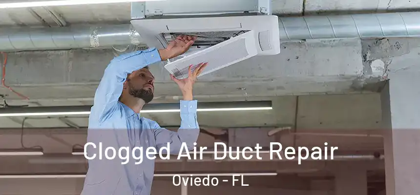  Clogged Air Duct Repair Oviedo - FL